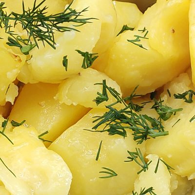 КАРТОФЕЛЬ ОТВАРНОЙ С ЗЕЛЕНЬЮ