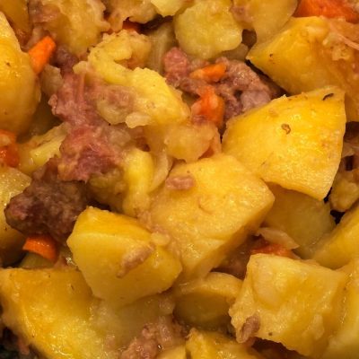 ЖАРКОЕ ПО-ДОМАШНЕМУ С ТУШЕНКОЙ